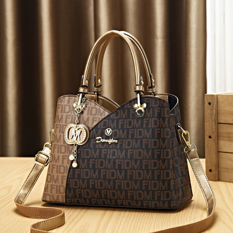 Women PU Leather Crossbody Tote Bag