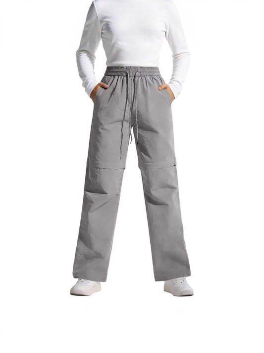 Women's Convertible Hiking Pants - Waterproof Quick-Dry Cargo Trousers with Zip-Off Legs for Camping, Fishing & Travel