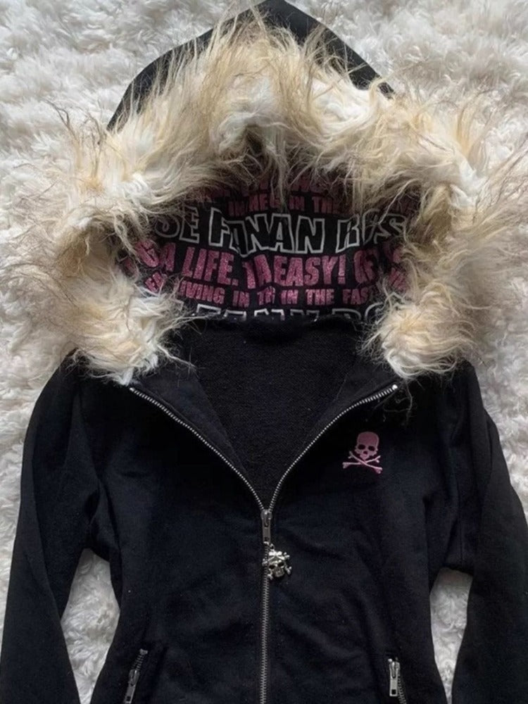 Gothic hooded sweater