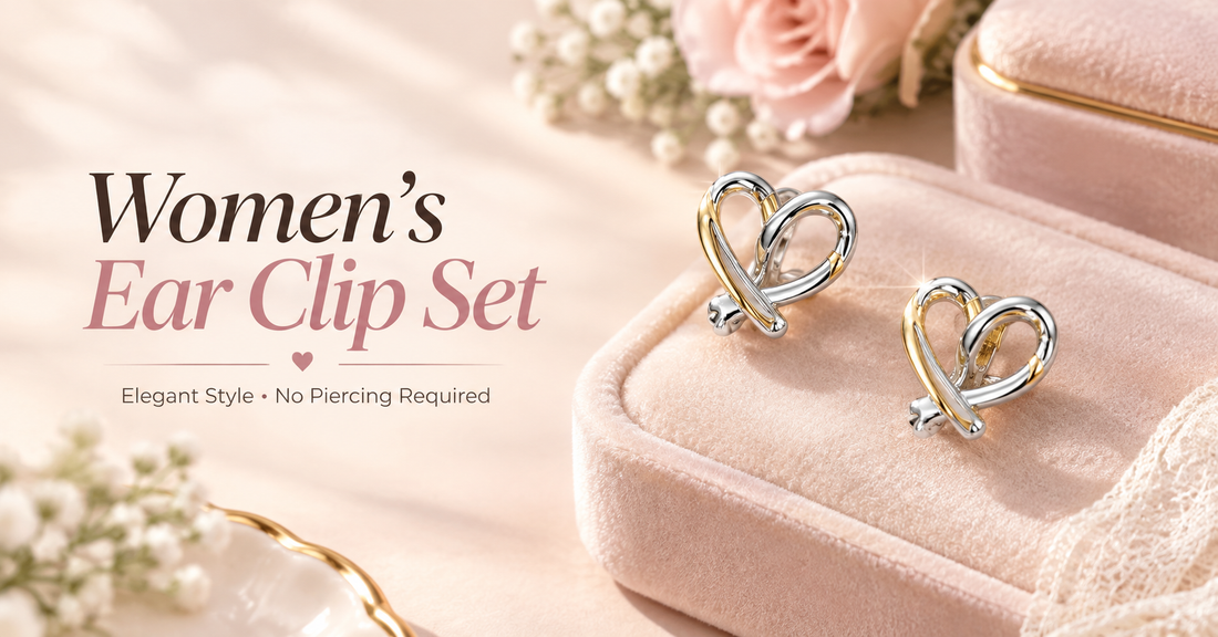 Women's Ear Clip Set Buying Guide: Stylish Options Without Piercing