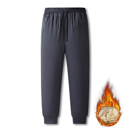 Men's Fleece-Lined Casual Pants