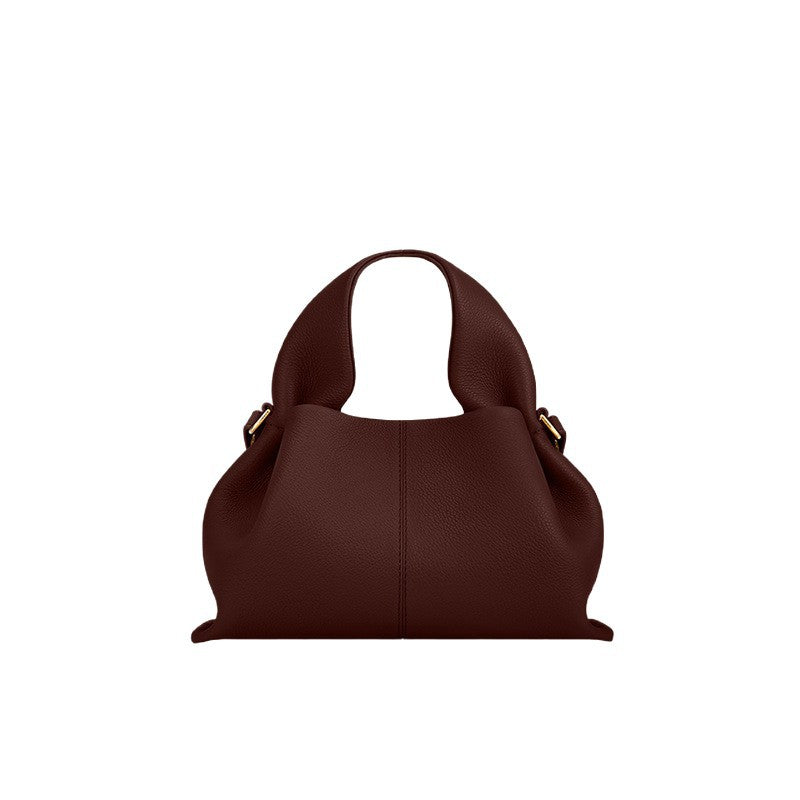 Genuine Leather Cloud Crossbody Bag