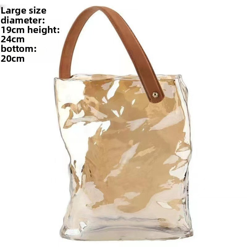Luxury-basic color handbag