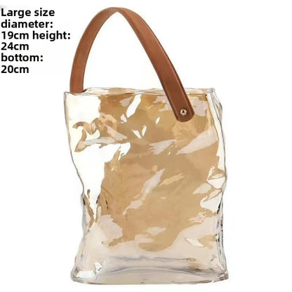 Luxury-basic color handbag