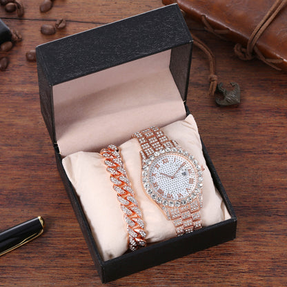 Full Diamond Watch Bracelet
