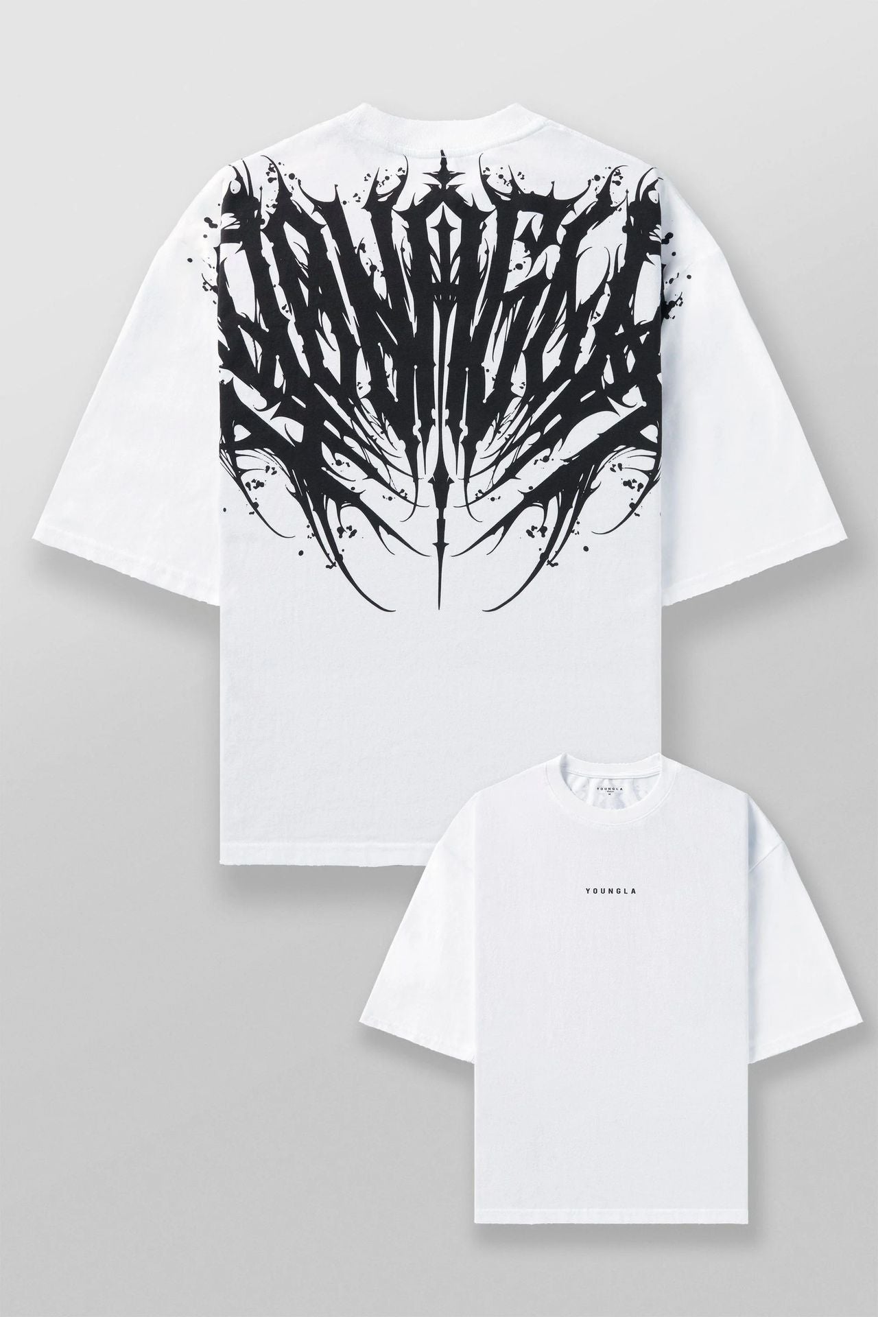 Printed Cotton Short-sleeved Sports T-shirt