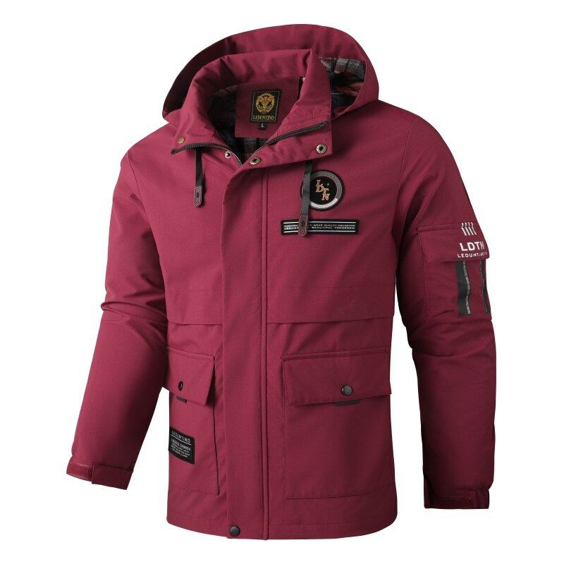 Mens Hooded Parka Jacket