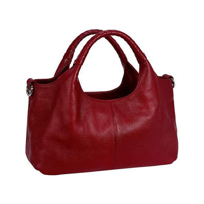 Fashionable Soft Leather Crossbody Tote Bag for Women