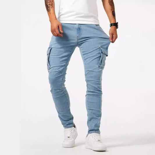 Men's Cotton Cargo Casual Pants