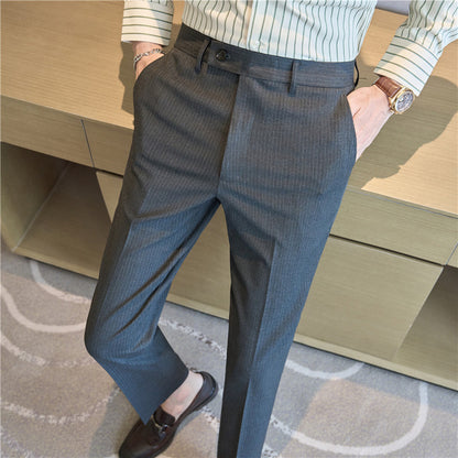 straight casual pants