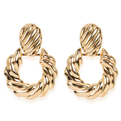 Creative Personality Alloy Oval Earrings Exaggerated Retro Earrings Earrings For Women