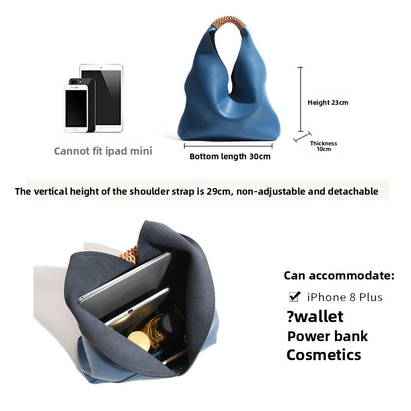 Genuine Leather Women's Hobo Tote Bag