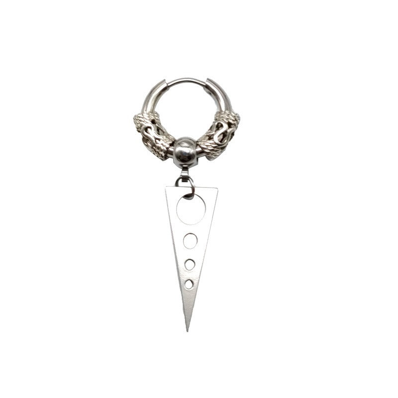 Men's and Women's Earrings Fashion Personality Earclips Retro Style Men's and Women's Exaggerated Earrings