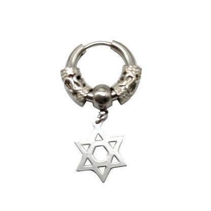 Men's and Women's Earrings Fashion Personality Earclips Retro Style Men's and Women's Exaggerated Earrings