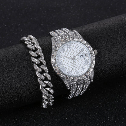 Full Diamond Watch Bracelet