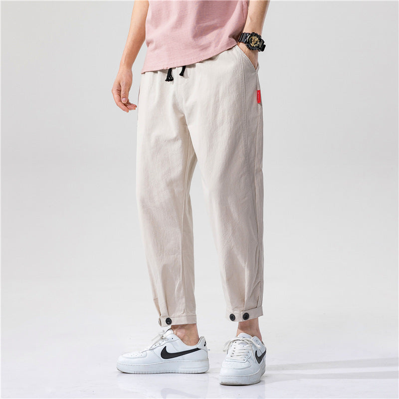 Men's Cotton Casual Pants
