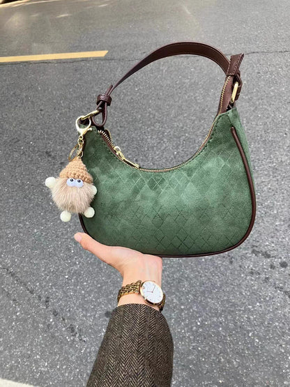 Womens Crossbody Bag PU Medium Shoulder Bag
