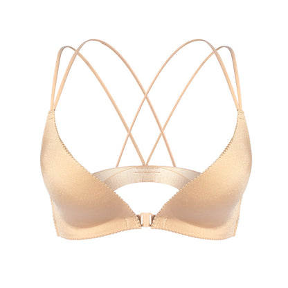 Seamless Front Closure Wireless Bra Vest