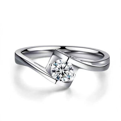 Adjustable Zirconia Wedding Ring