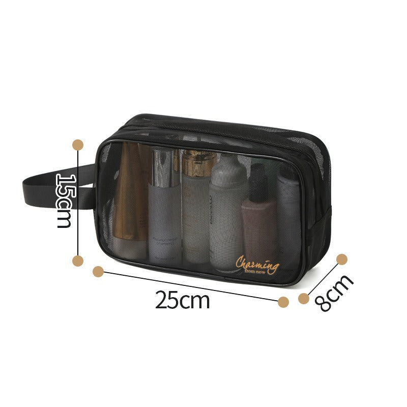 Portable makeup bag storage box