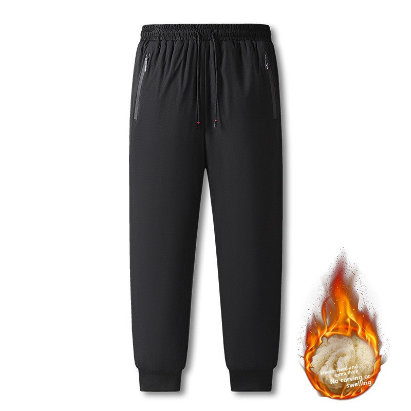 Men's Fleece-Lined Casual Pants