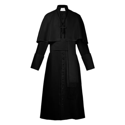 Medieval Priest Cosplay Robe Costume