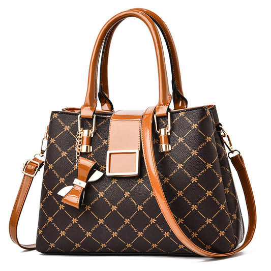 Printed Women's Handbag Large Capacity Crossbody Bag