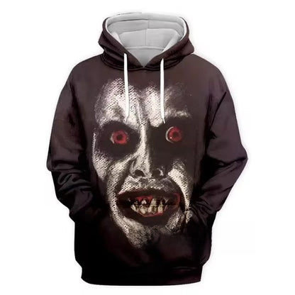3d digital printing street men's crown sweatshirt