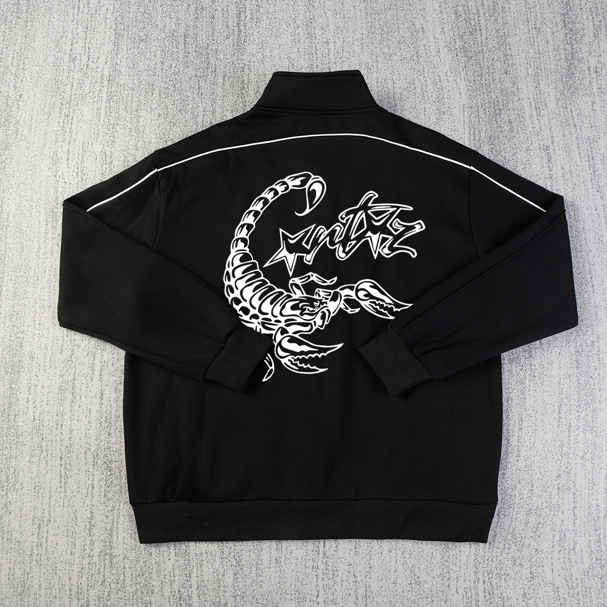 Zippered Casual Pants Set