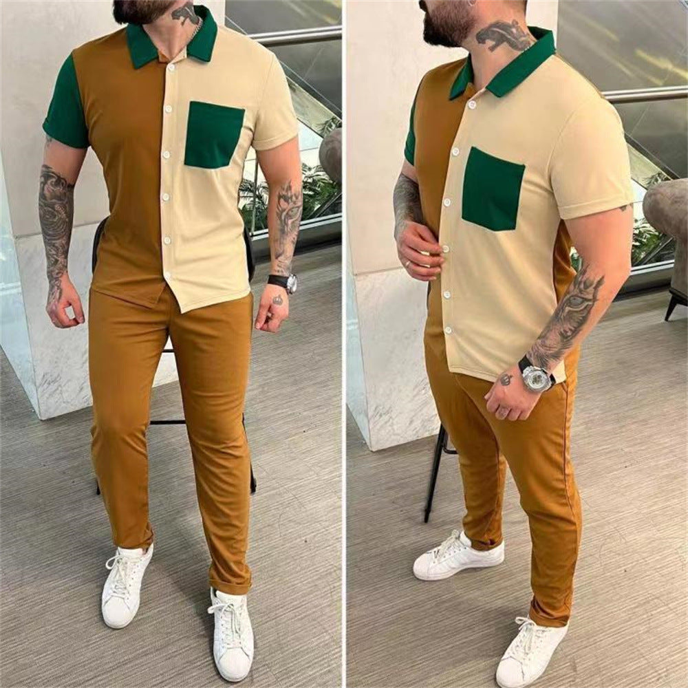 men casual set