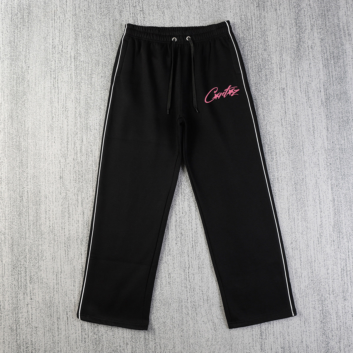 Zippered Casual Pants Set