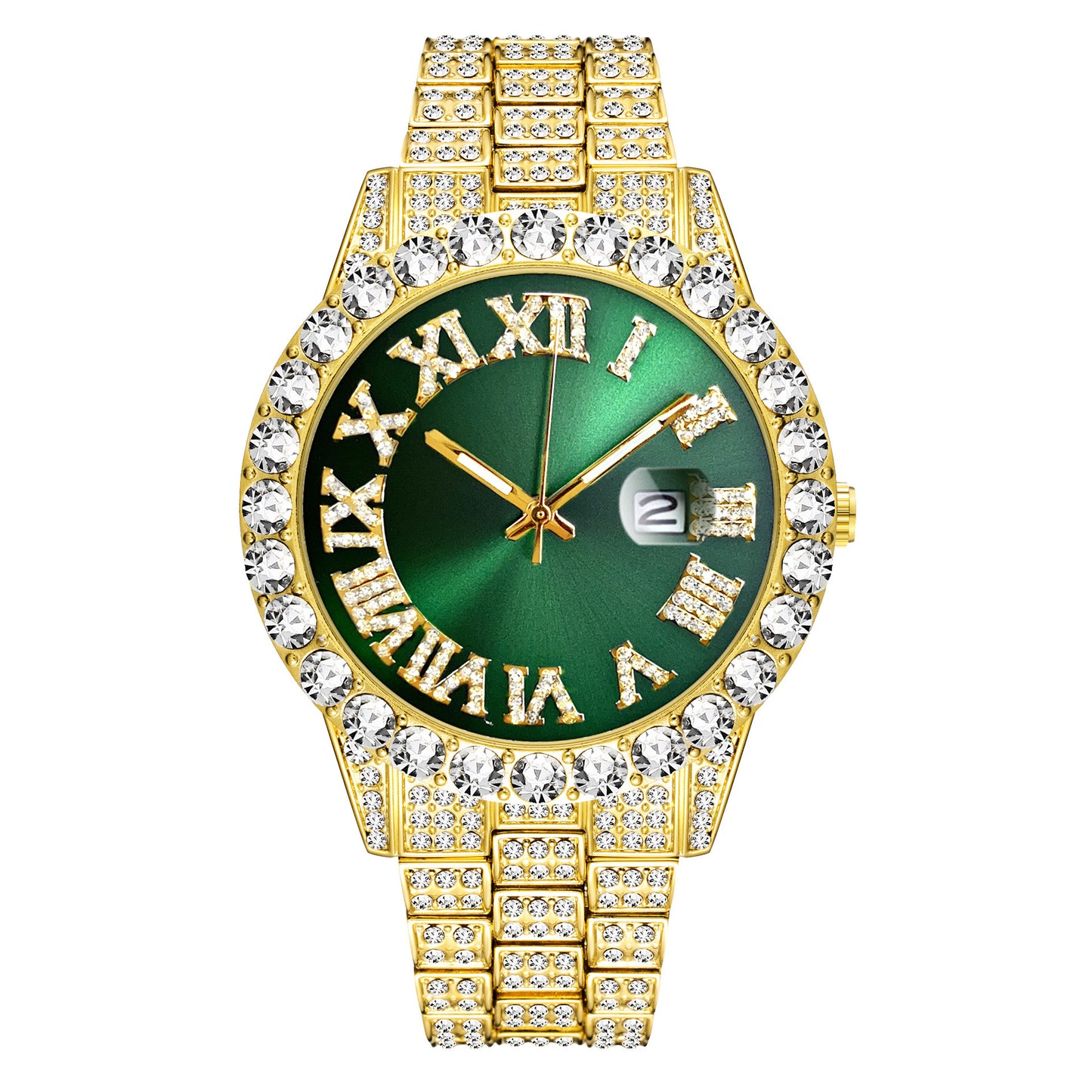 Full Diamond Watch Bracelet