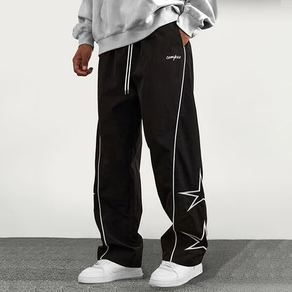 Men's Summer Loose Fit Straight Leg Pants