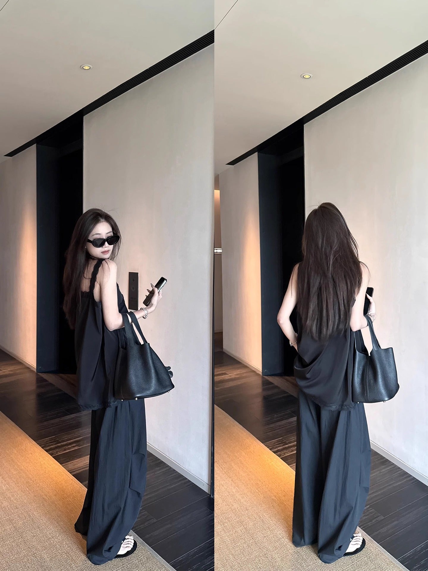 Loose-fit trousers