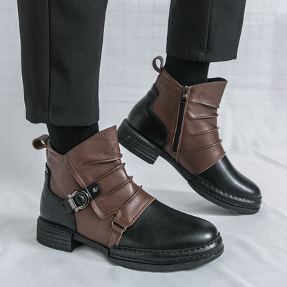 leather boots