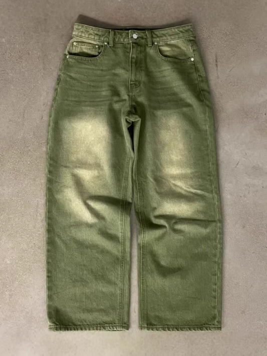 Straight-leg trousers