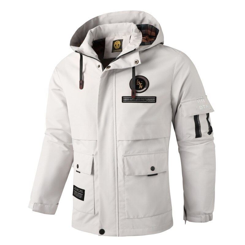 Mens Hooded Parka Jacket