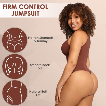Body-shaping suit in one piece