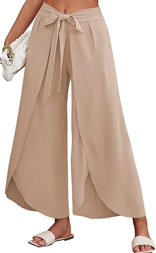 Womens Linen Trousers