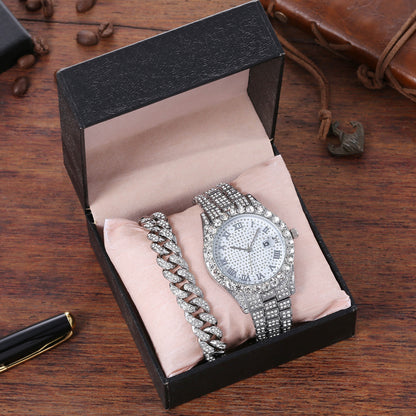 Full Diamond Watch Bracelet