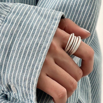 Retro Heavyweight Ring for Women