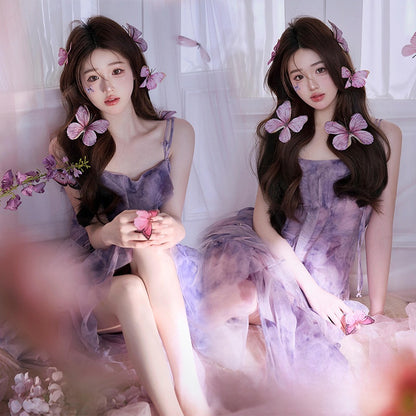 Photo Studio Spring Theme Long Dress