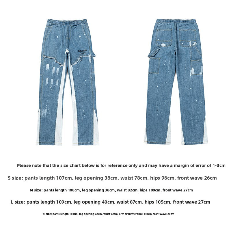 Men's flared jeans