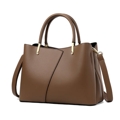 Fashion PU Crossbody Tote Bag with Multiple Pockets