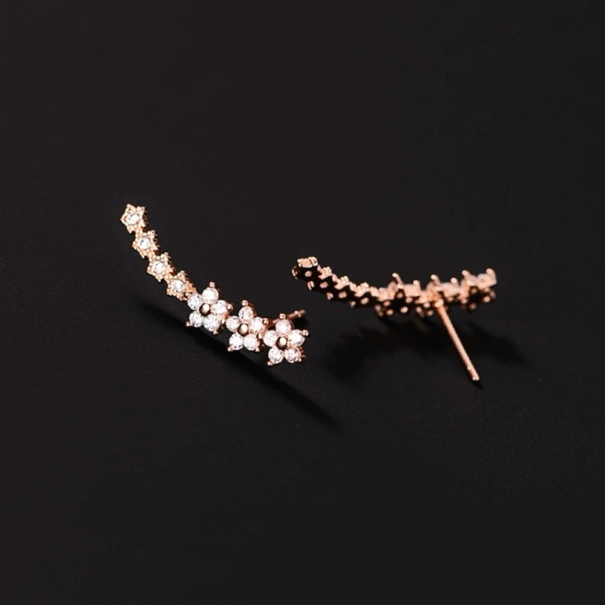 Rhinestone earrings