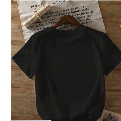 Plus Size Printed Cotton T-Shirt