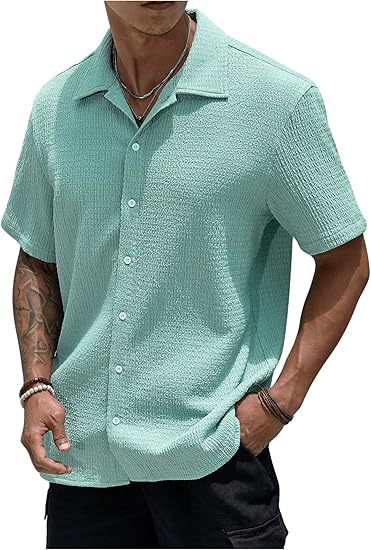 Fashion casual button shirt