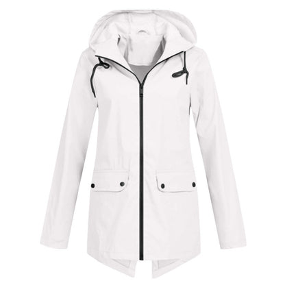 Lightweight Hooded Windproof Jacket for Women