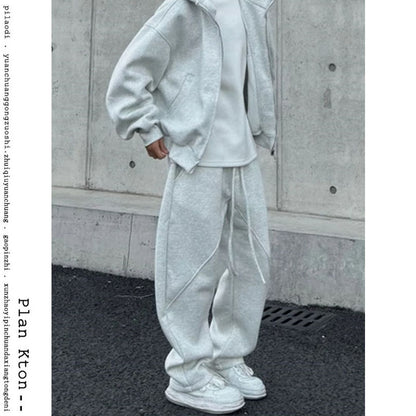 Hoodie and Cardigan Two-Piece Set