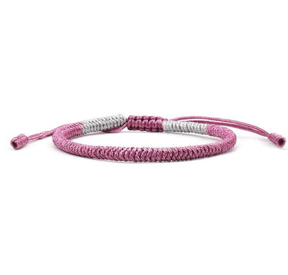 10pcs Multi Color Tibetan Buddhist Good Lucky Charm Tibetan Bracelets Handmade Knots Rope Bracelet